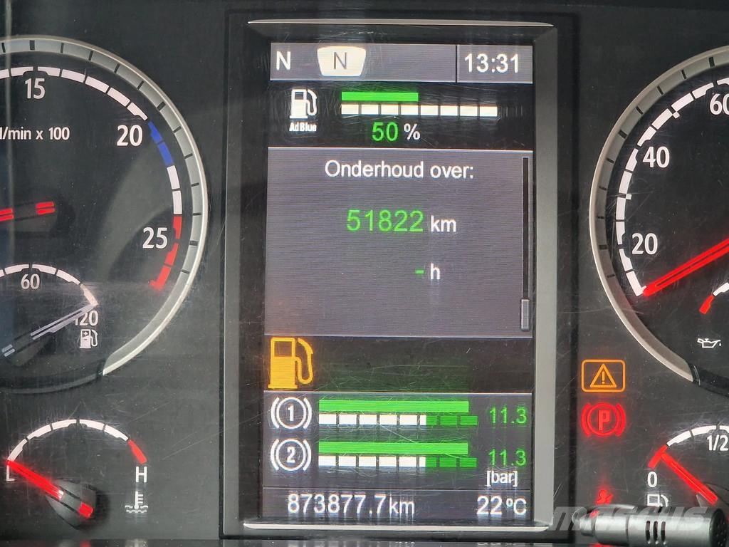 Scania T520 V8 6x2 - AJK Hooklift - New BUFFL interior - Camiones polibrazo