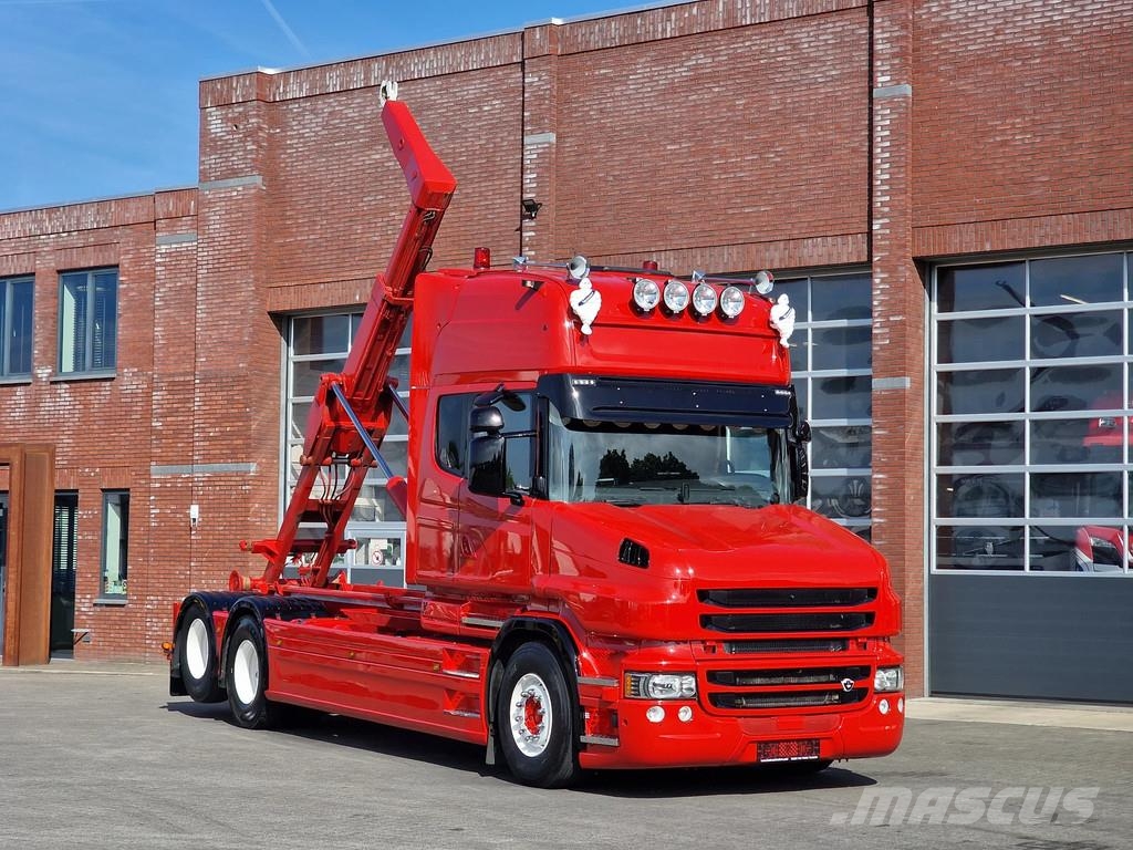 Scania T520 V8 6x2 - AJK Hooklift - New BUFFL interior - Camiones polibrazo