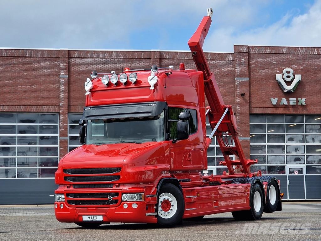 Scania T520 V8 6x2 - AJK Hooklift - New BUFFL interior - Camiones polibrazo