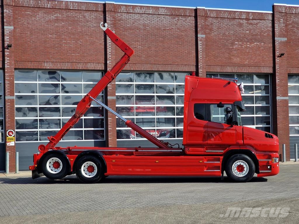 Scania T520 V8 6x2 - AJK Hooklift - New BUFFL interior - Camiones polibrazo