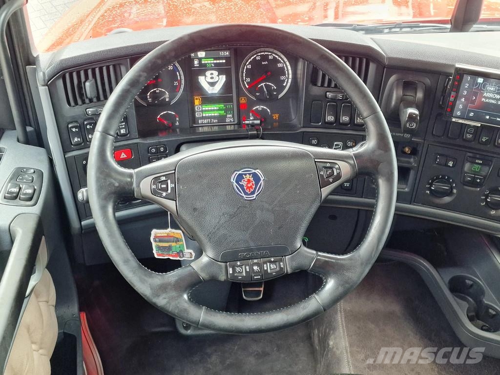 Scania T520 V8 6x2 - AJK Hooklift - New BUFFL interior - Camiones polibrazo