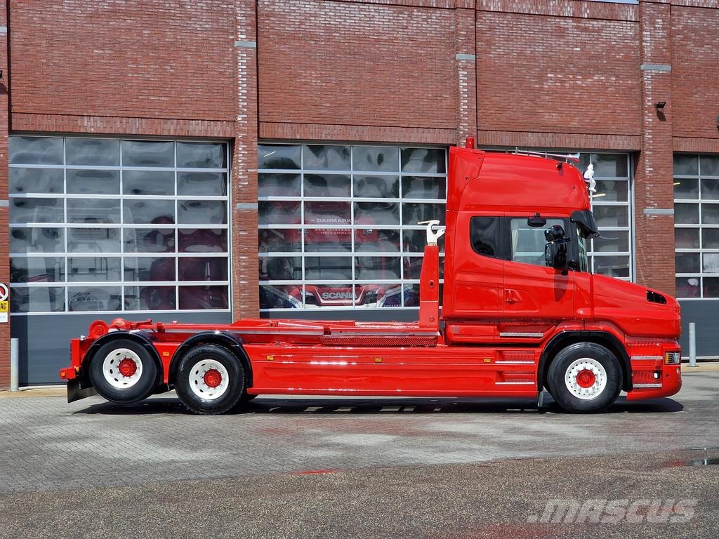 Scania T520 V8 6x2 - AJK Hooklift - New BUFFL interior - Camiones polibrazo