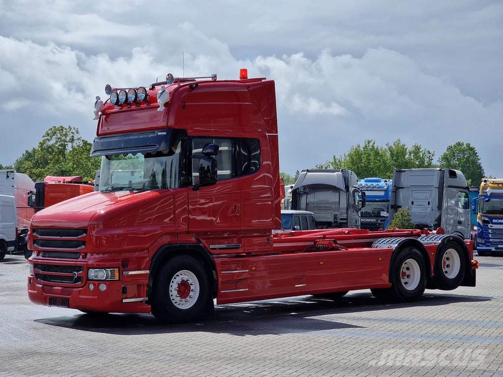 Scania T520 V8 6x2 - AJK Hooklift - New BUFFL interior - Camiones polibrazo