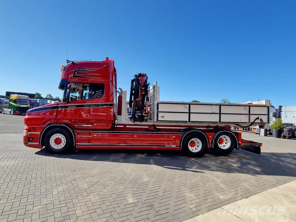 Scania T520 V8 6x2 - AJK Hooklift - New BUFFL interior - Camiones polibrazo