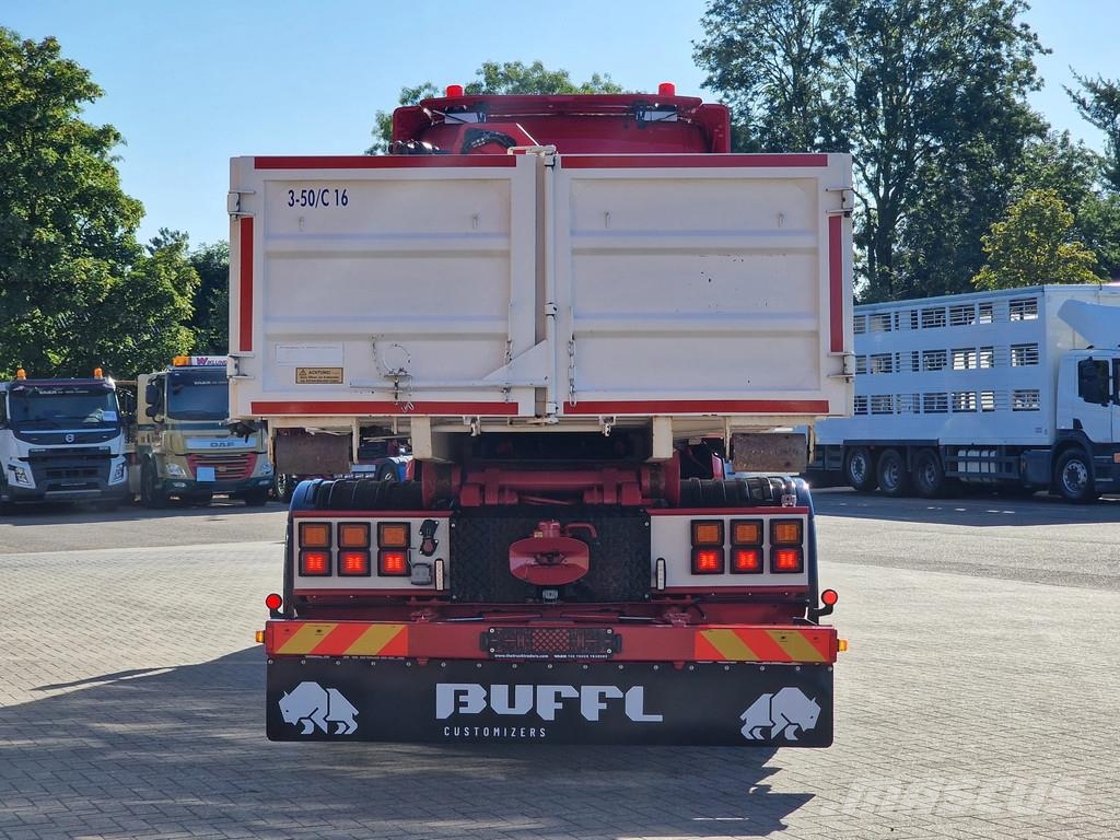 Scania T520 V8 6x2 - AJK Hooklift - New BUFFL interior - Camiones polibrazo