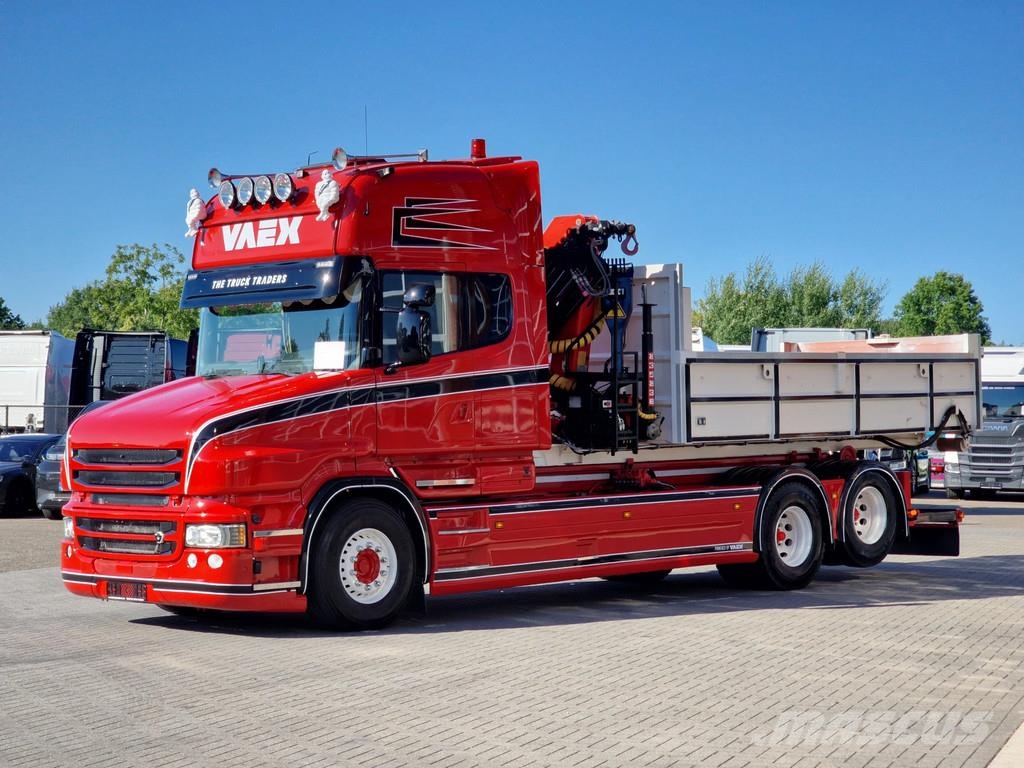 Scania T520 V8 6x2 - AJK Hooklift - New BUFFL interior - Camiones polibrazo