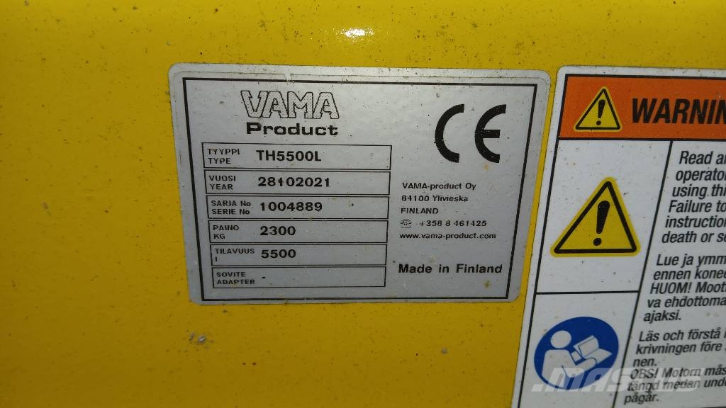 Vama 5500L Hiekotinvaunu Esparcidoras de arena y sal