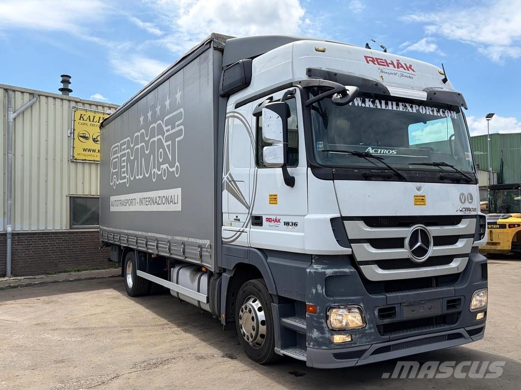 Mercedes-Benz Actros 1836 MP3 - Box Truck - 6 Cylinder - Spare T شاحنات ذات هيكل صندوقي