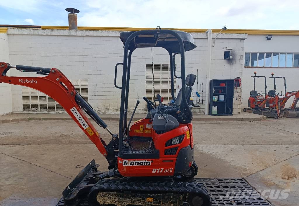 Kubota U 17-3A Minigraafmachines < 7t