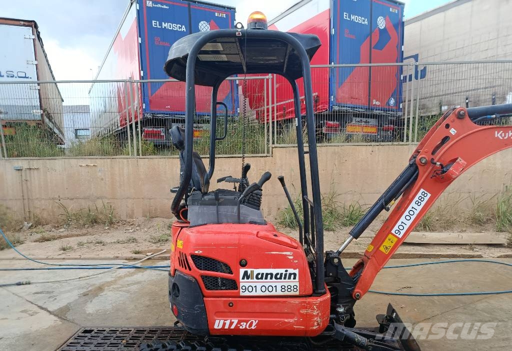 Kubota U 17-3A Minigraafmachines < 7t