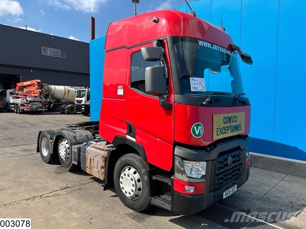 Renault T 460 6x2, EURO 6, PTO, Hydraulic, RHD Camiones tractor
