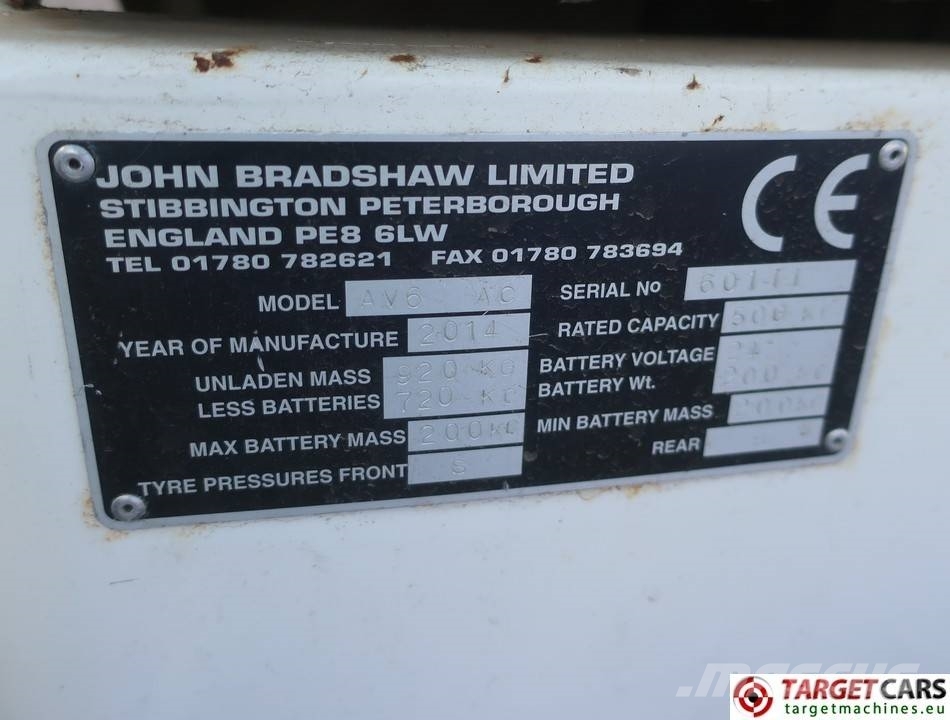 Bradshaw AV6AV ELECTRIC UTV RECREATIONAL 6-PERSONS VEHICLE Гольф-мобілі