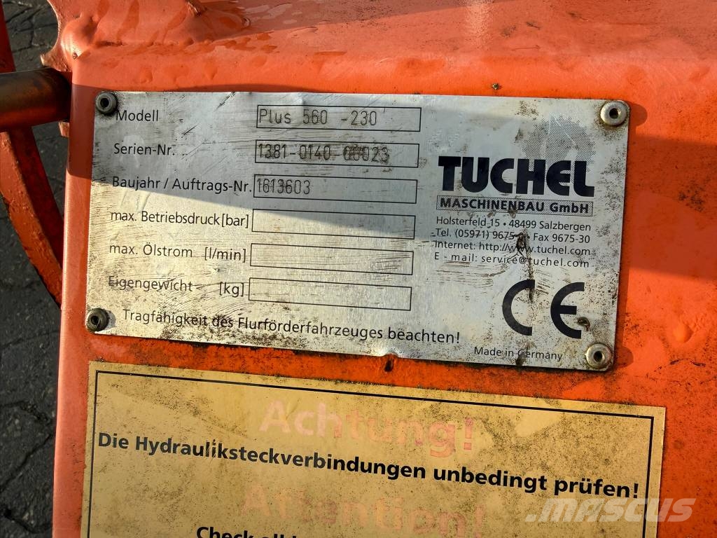 Tuchel Plus 560 2,30m m/Giant ophæng كناسات