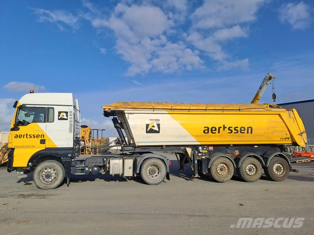 MAN TGX18.470 Hydrodrive + STAS S300CX ALU Trækkere