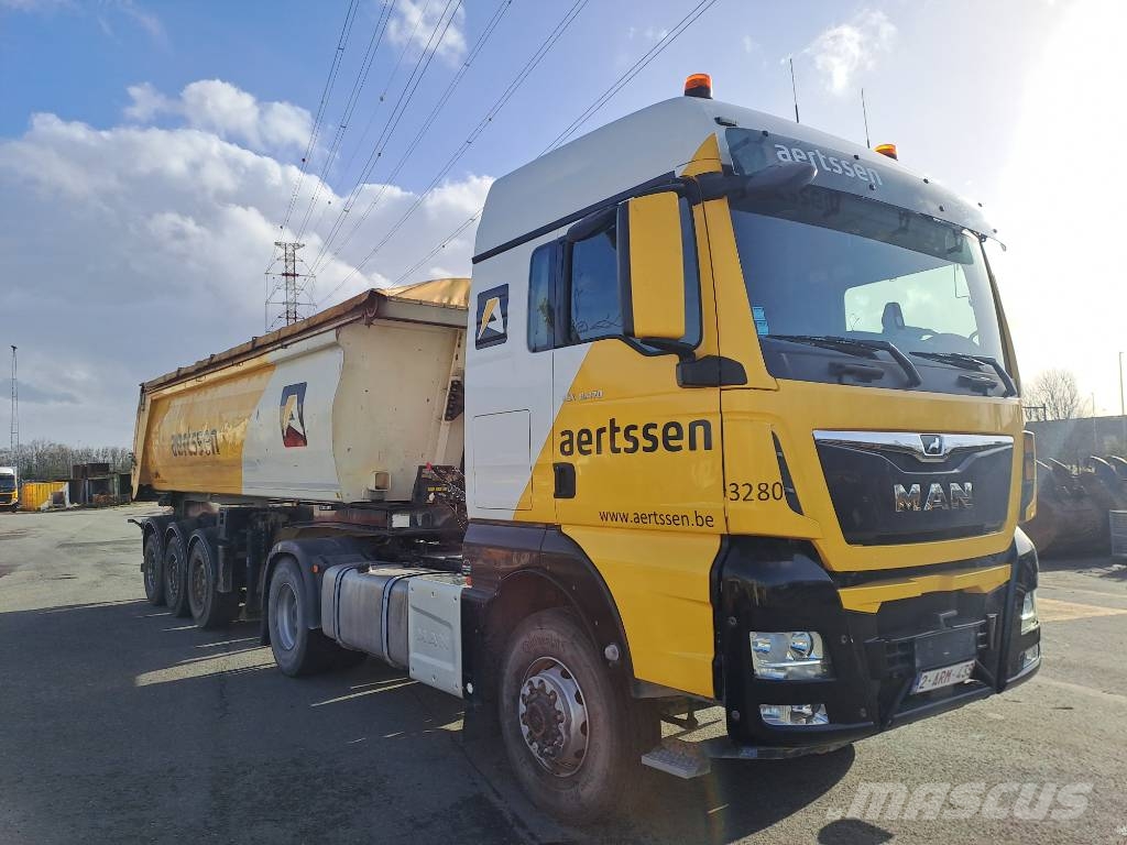 MAN TGX18.470 Hydrodrive + STAS S300CX ALU Trækkere