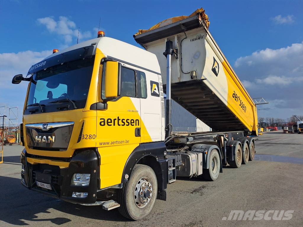 MAN TGX18.470 Hydrodrive + STAS S300CX ALU Trækkere