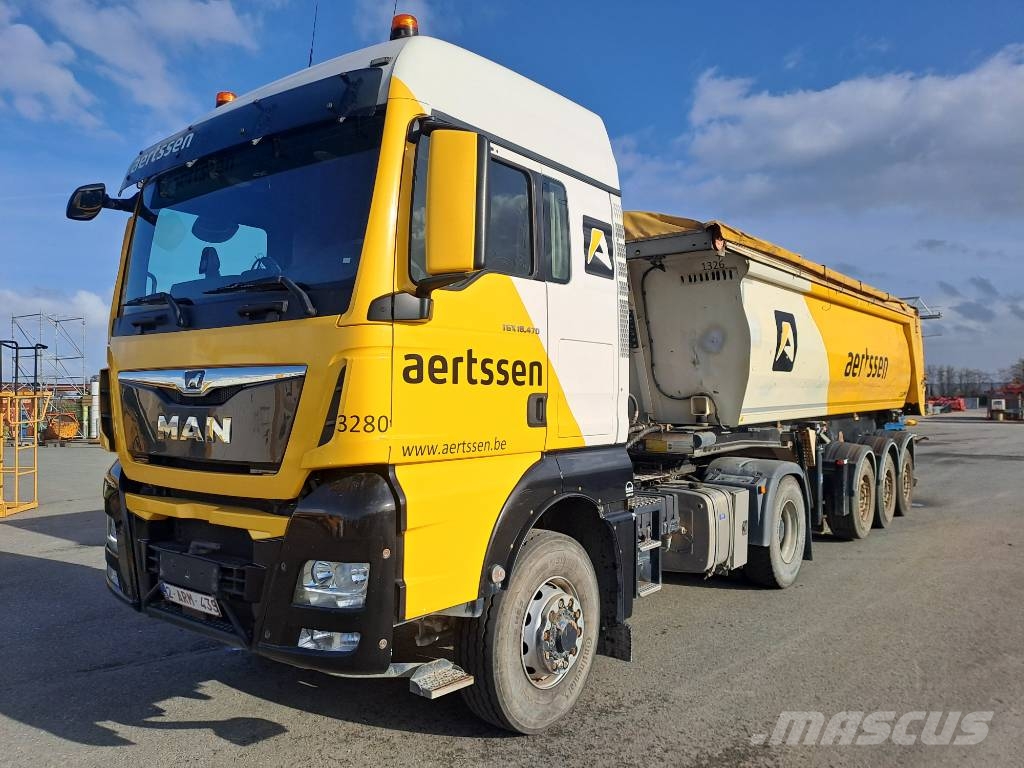 MAN TGX18.470 Hydrodrive + STAS S300CX ALU Trækkere