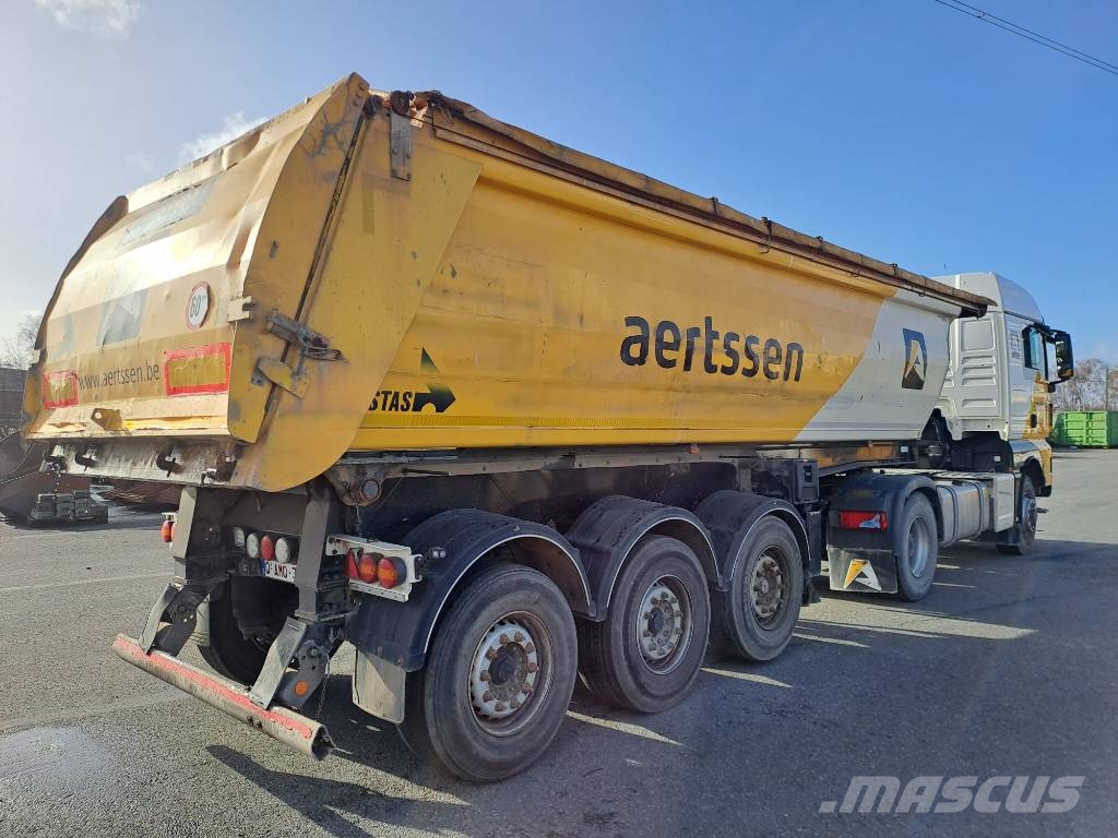 MAN TGX18.470 Hydrodrive + STAS S300CX ALU Trækkere
