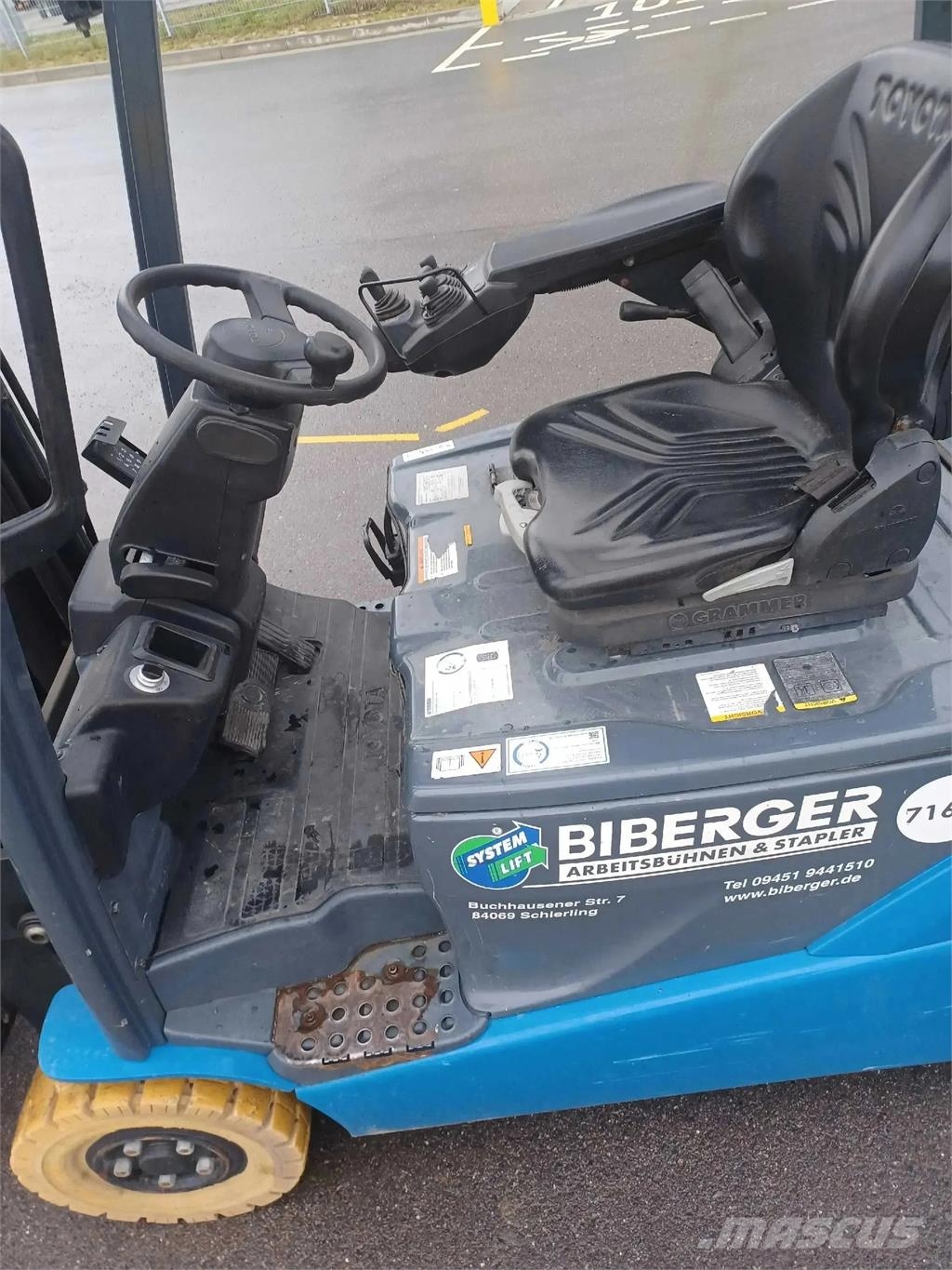 Toyota 8FBE16T - FSW 4500 Electric forklifts