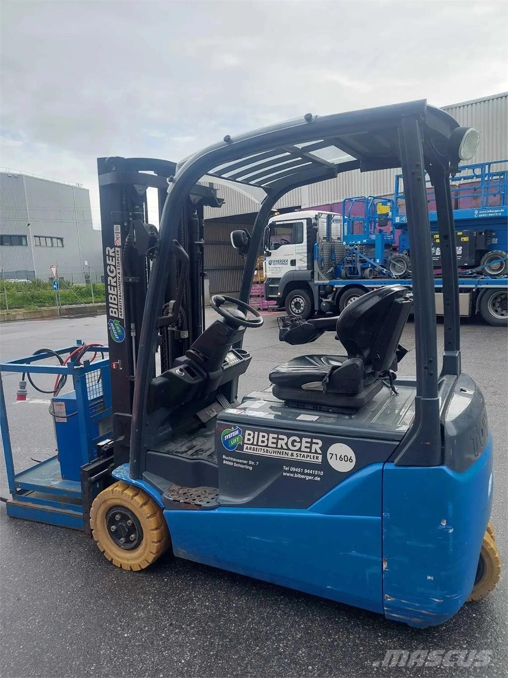 Toyota 8FBE16T - FSW 4500 Elektro Stapler