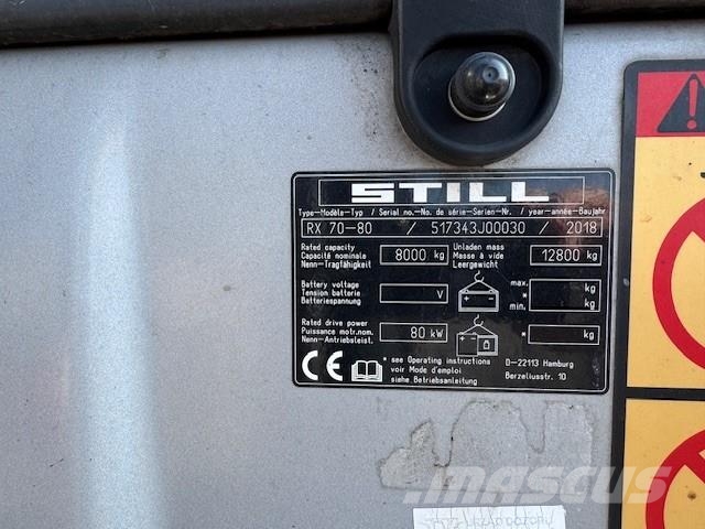 Still RX70-80 Dizelski viličari