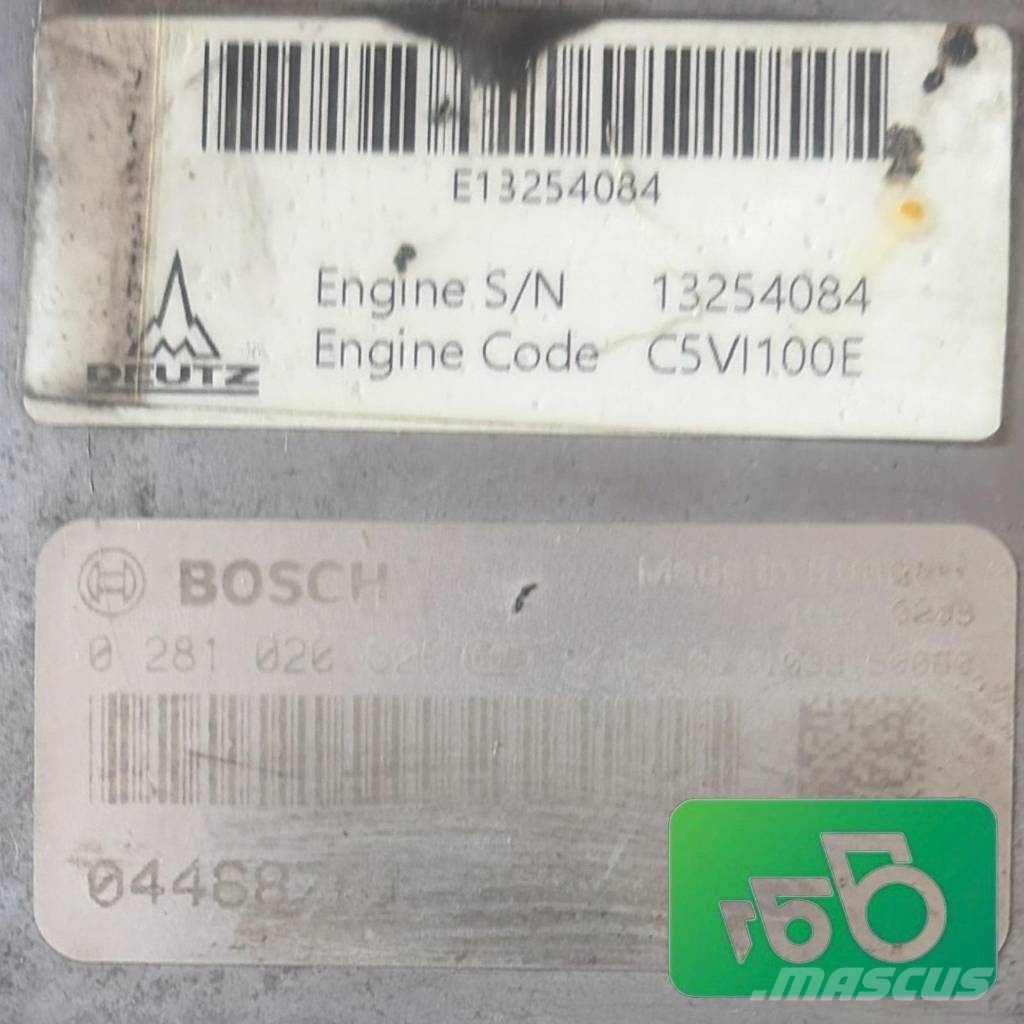 Manitou MLT 630 Engine control unit 0281020626 Deutz 04468781 电子设备