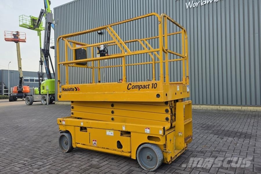 Haulotte Compact 10 As-Is, Electric, 10m Working Height, 45 Scissor lifts