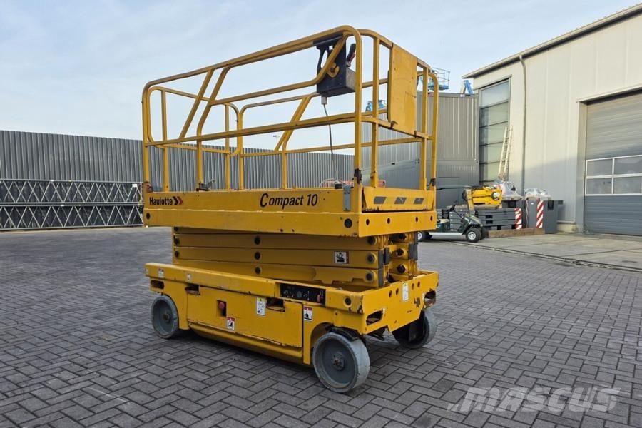 Haulotte Compact 10 As-Is, Electric, 10m Working Height, 45 Scissor lifts