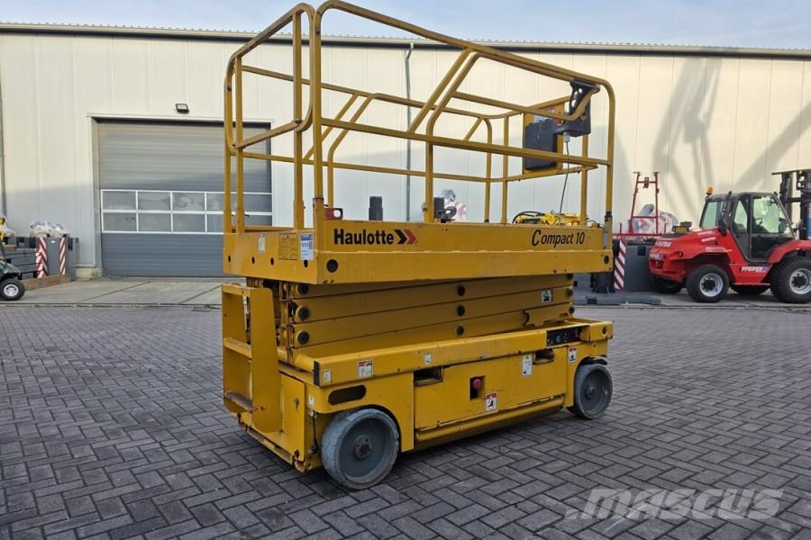 Haulotte Compact 10 As-Is, Electric, 10m Working Height, 45 Scissor lifts