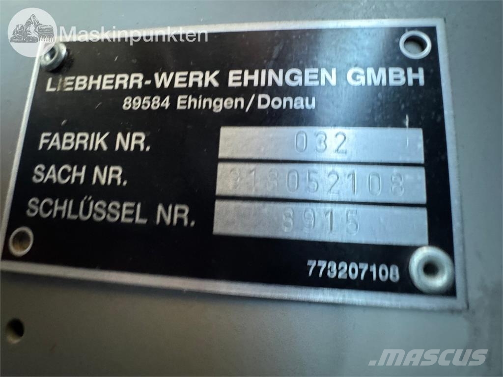 Liebherr MK88 Plus Други