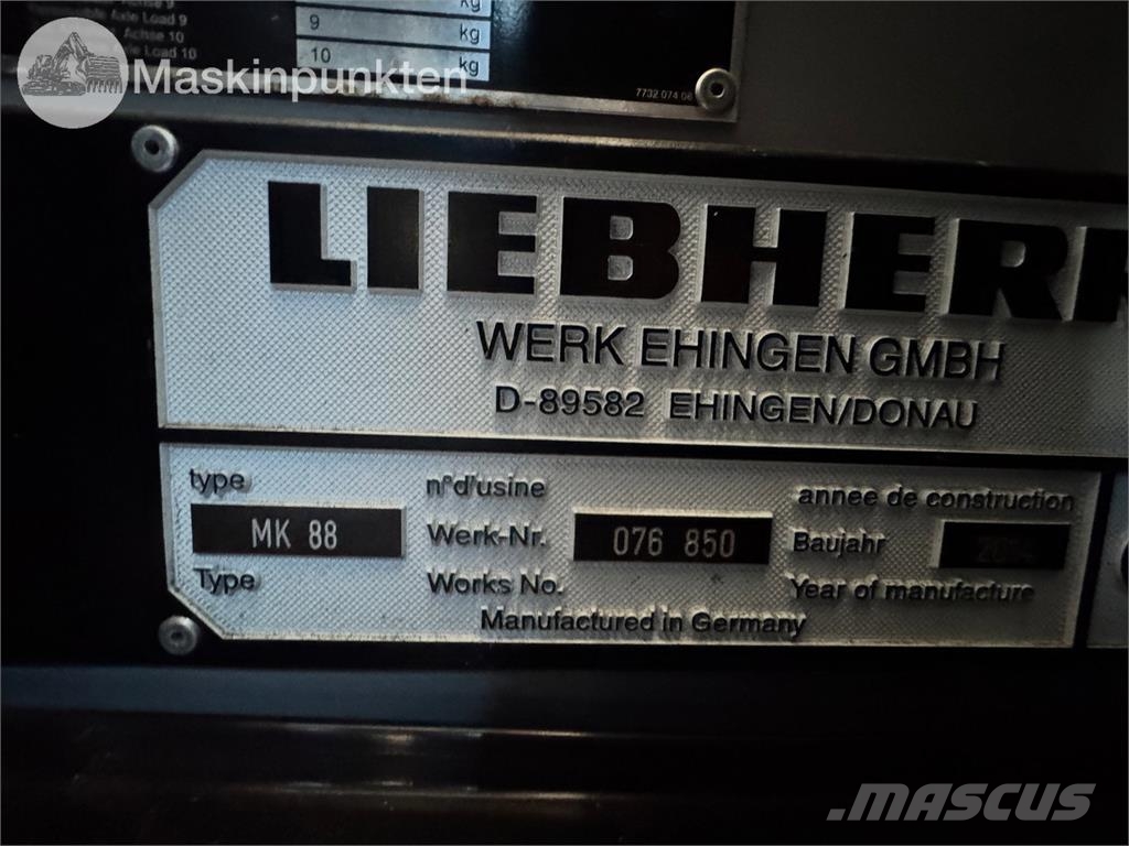 Liebherr MK88 Plus Други