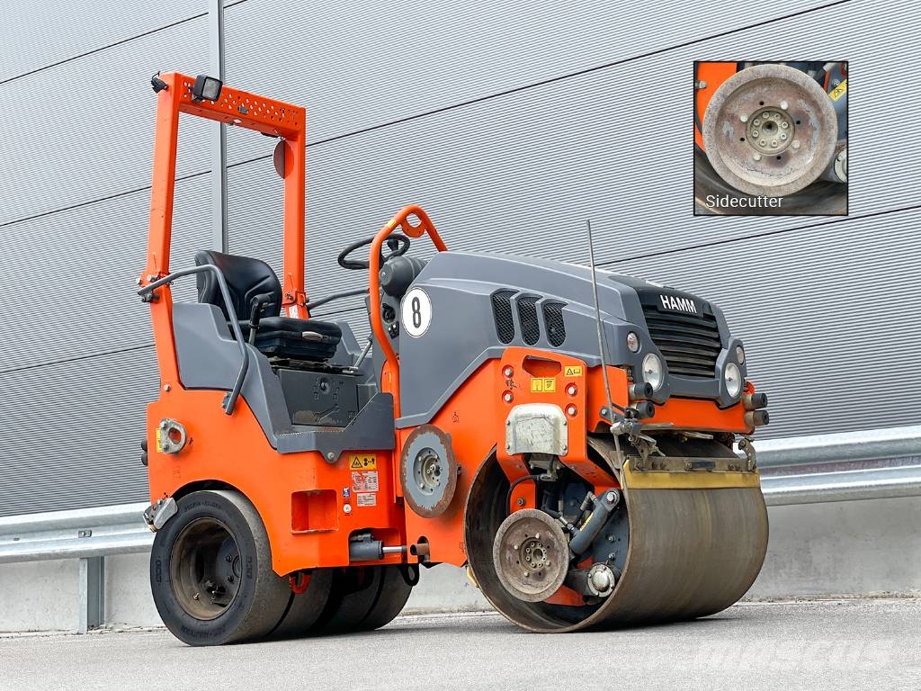 Hamm HD 10 VT مداحل مزدوجة