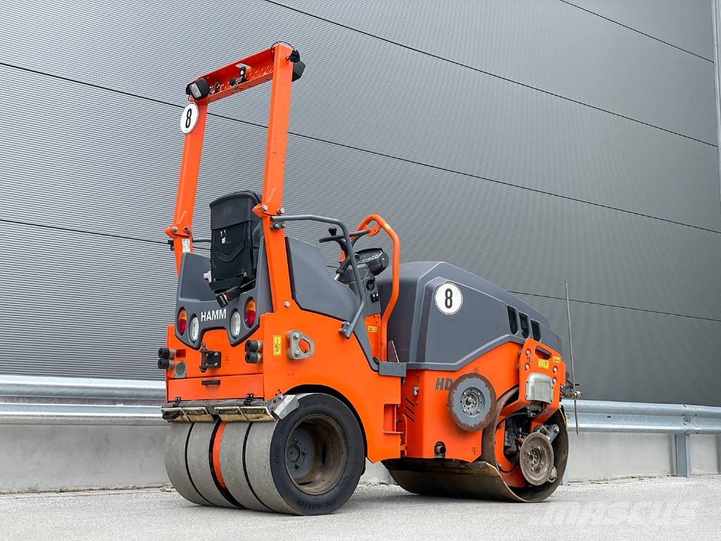 Hamm HD 10 VT مداحل مزدوجة