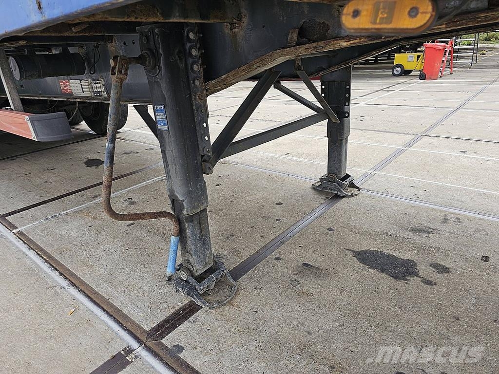Pacton TXD339 3 AXLE PLATFORM Bortinių sunkvežimių priekabos su nuleidžiamais bortais