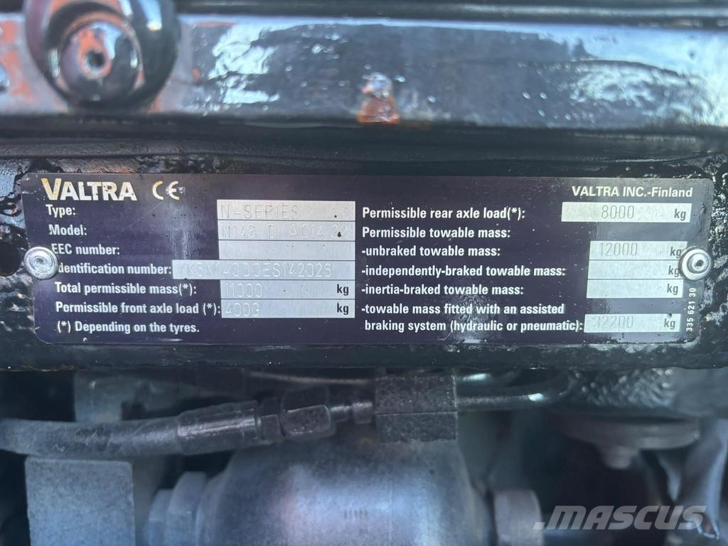 Valtra N 143 D 4x4 50 km/h Traktorid