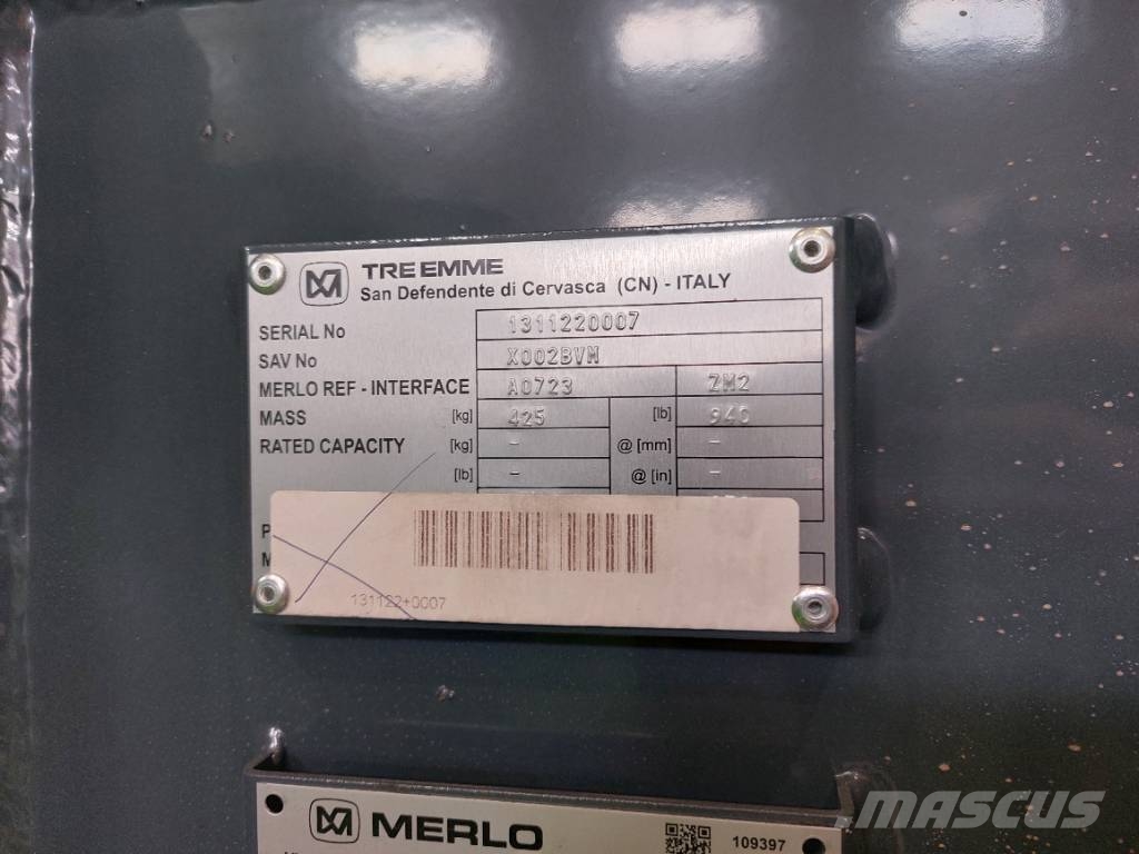 Merlo A0723 Bulk material bucket ملحقات أخرى للحفر والتحميل