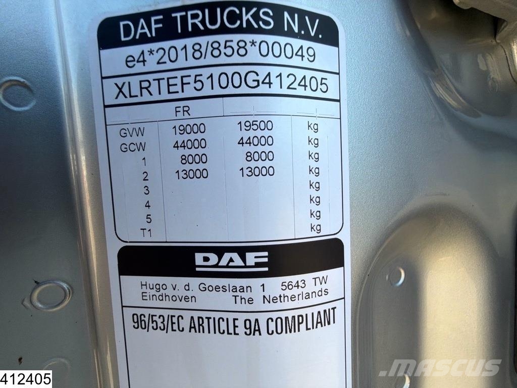 DAF XF 450 EURO 6e Τράκτορες
