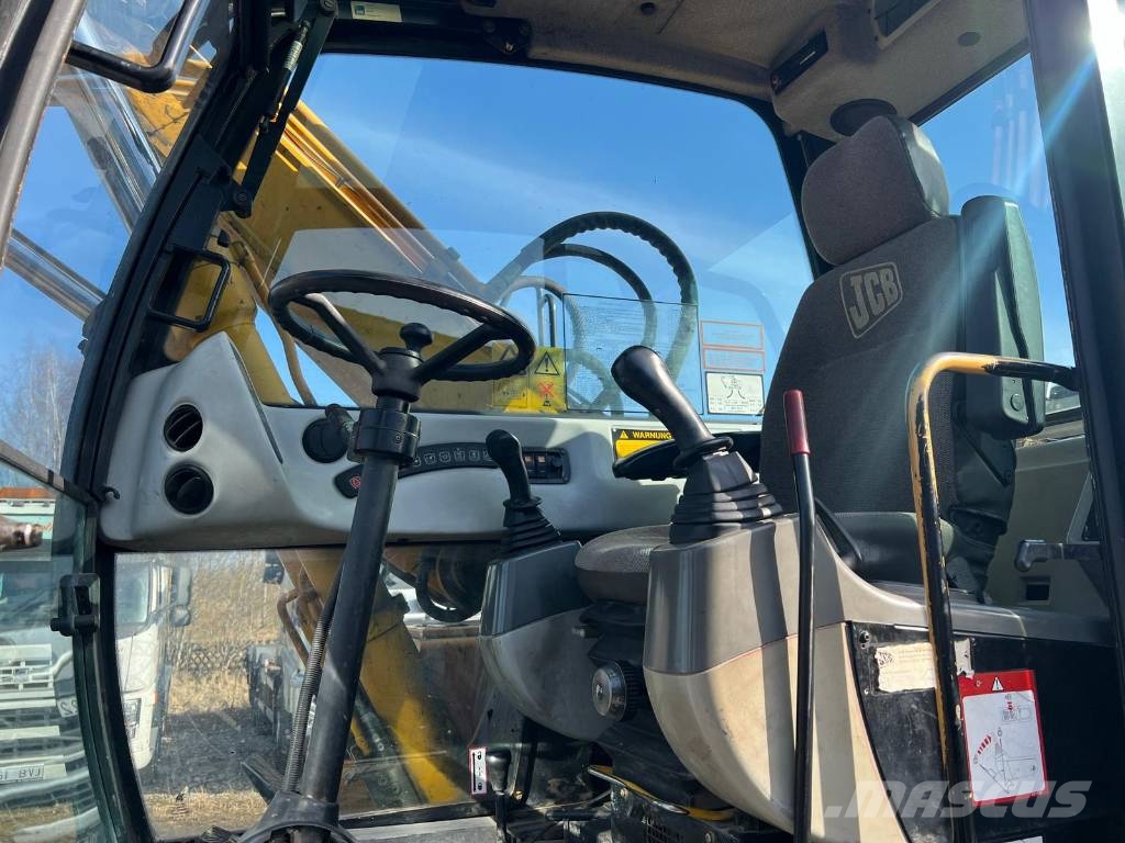 JCB JS 145 W + BUCKET Excavadoras de ruedas