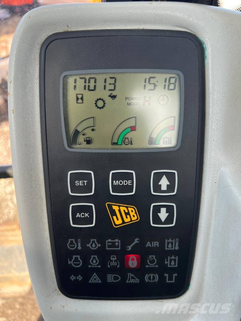 JCB JS 145 W + BUCKET Excavadoras de ruedas