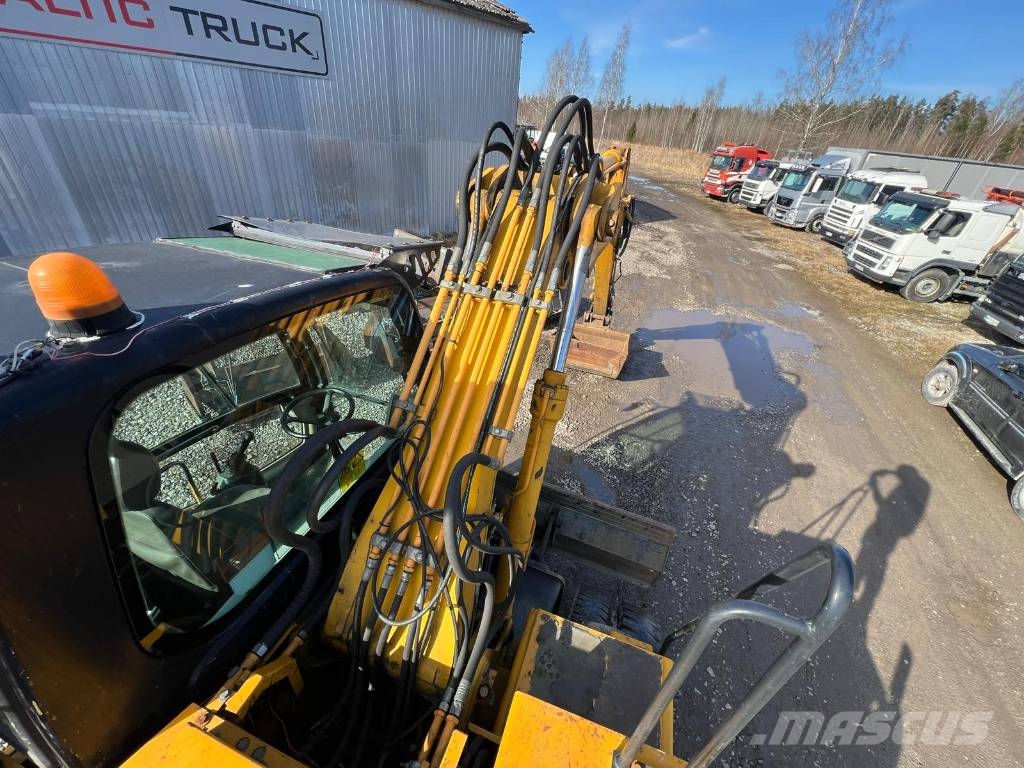JCB JS 145 W + BUCKET Excavadoras de ruedas