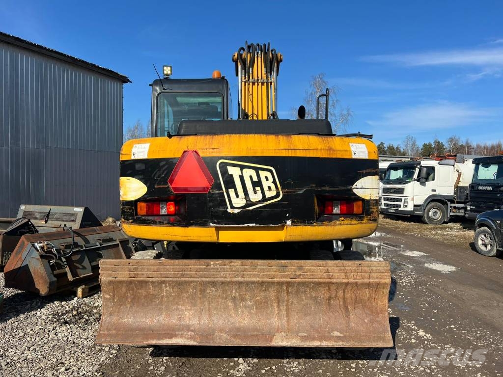 JCB JS 145 W + BUCKET Excavadoras de ruedas