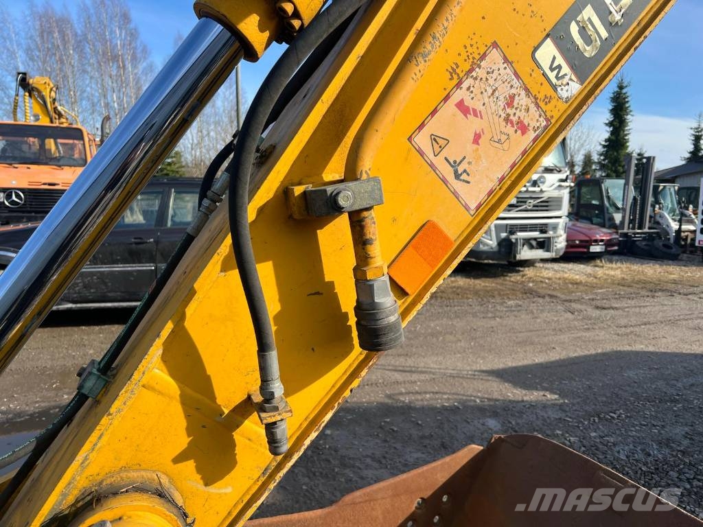 JCB JS 145 W + BUCKET Excavadoras de ruedas