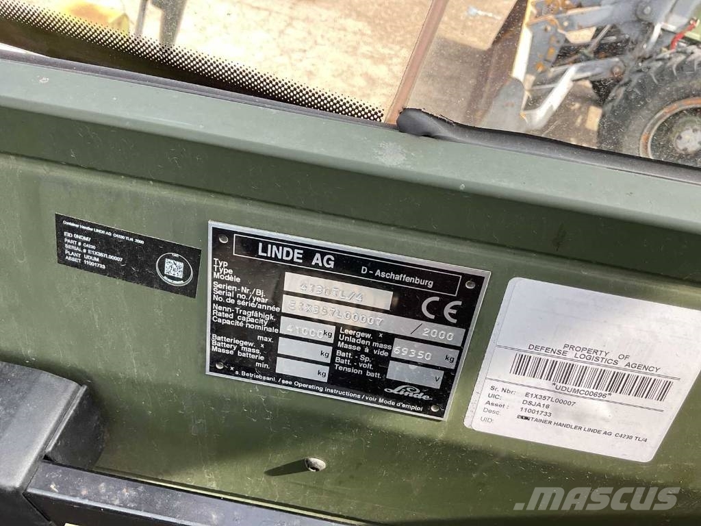 Linde 4130TL/4 Γερανοί στοίβαξης εμπορευματοκιβωτίων