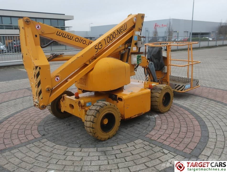 Airo SG1000New Electric Articulated Boom Work Lift 12M Compact self-propelled boom lifts