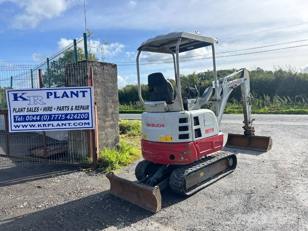 Takeuchi TB 217 R Mini ekskavatori < 7 t
