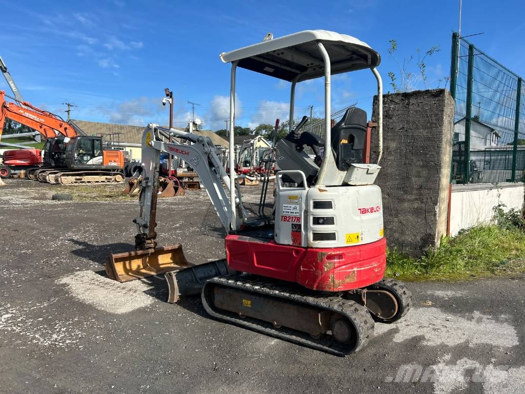 Takeuchi TB 217 R Mini ekskavatori < 7 t