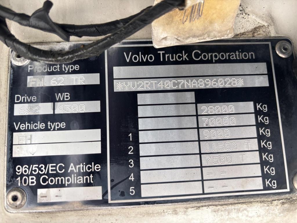 Volvo FH500 6x2 EURO6 + RETARDER Camiones con chasís y cabina