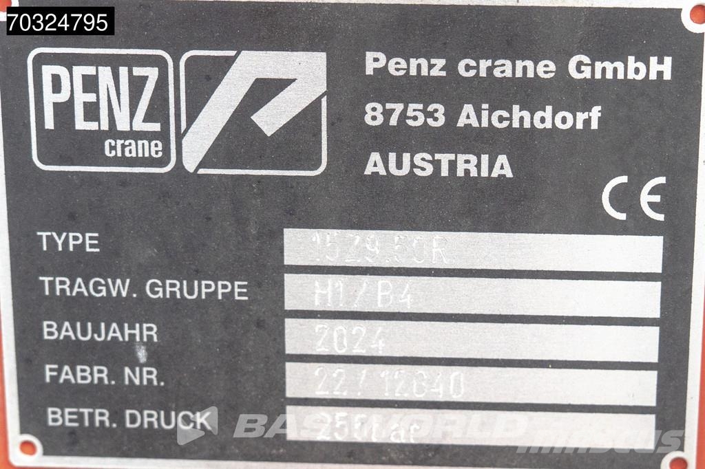 Renault C 480 C 6X2 NEW! Penz Crane 15Z9.50R HYVA 20-57S L 吊鉤式起重車