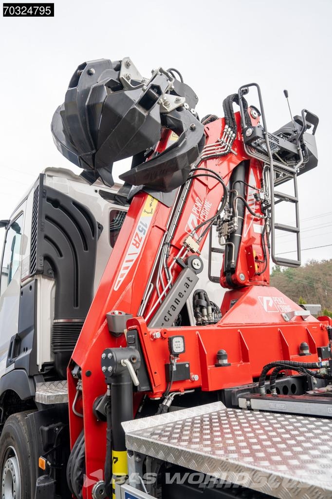Renault C 480 C 6X2 NEW! Penz Crane 15Z9.50R HYVA 20-57S L 吊鉤式起重車