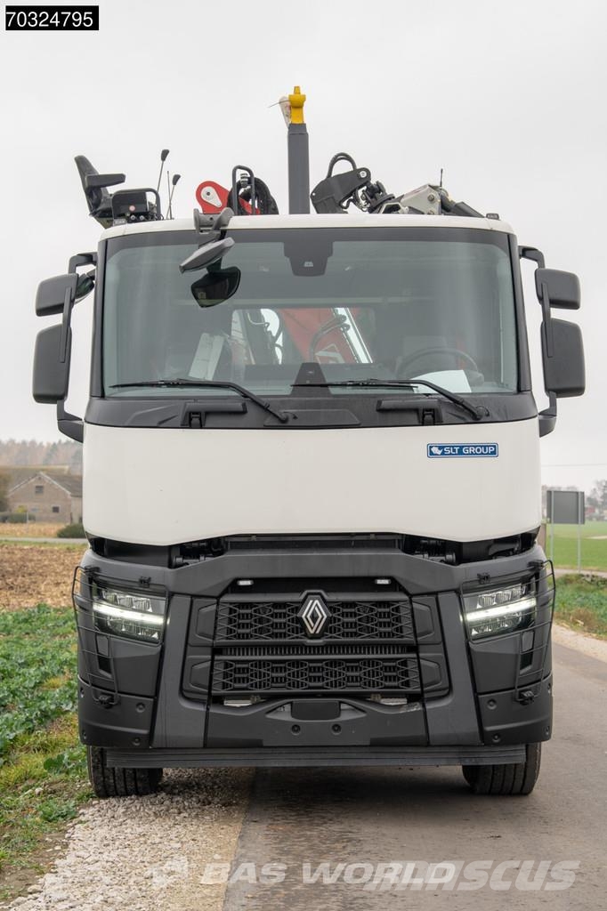 Renault C 480 C 6X2 NEW! Penz Crane 15Z9.50R HYVA 20-57S L 吊鉤式起重車